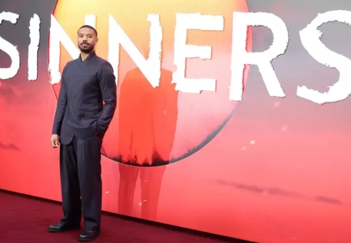 Protagonista del filme 'Sinners', Michael B. Jordan. Foto: EFE / Andy Rain
