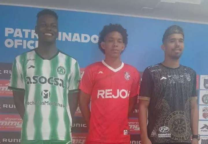 Alianza, San Francisco y CAI muestran su nueva camiseta. Foto: Jaime Chávez