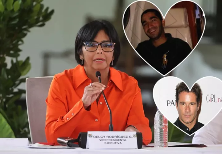 Delcy Rodríguez pasó a ser uno de los rostros más conocidos de Venezuela.