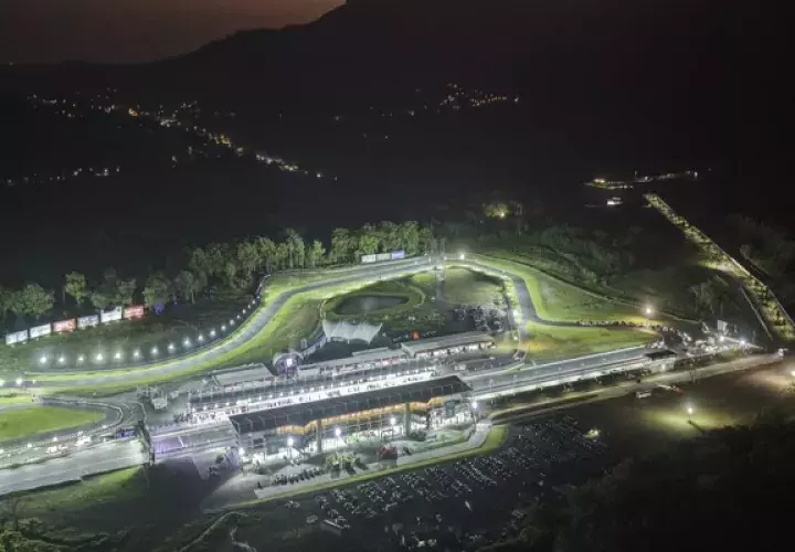 Autódromo de Panamá, lista para la nueva temporada. Foto: Cortesía