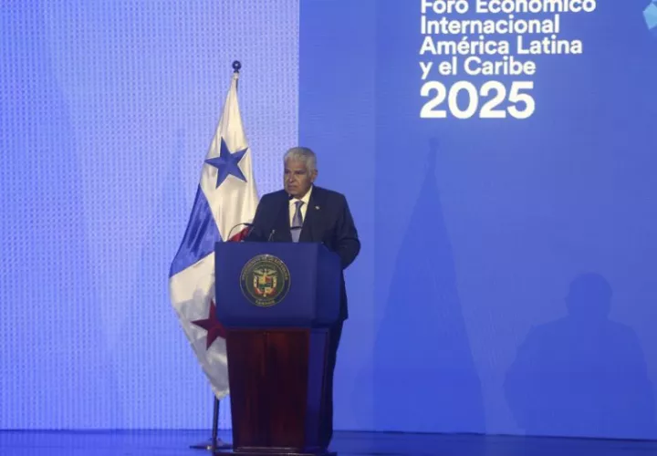 El presidente de Panamá José Raúl Mulino. Foto: EFE