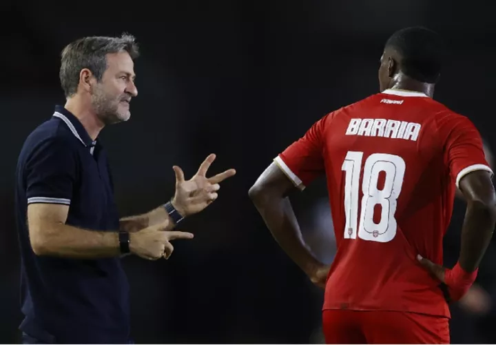 Christiansen destacó la madurez futbolística de Kadir Barría. Foto: EFE