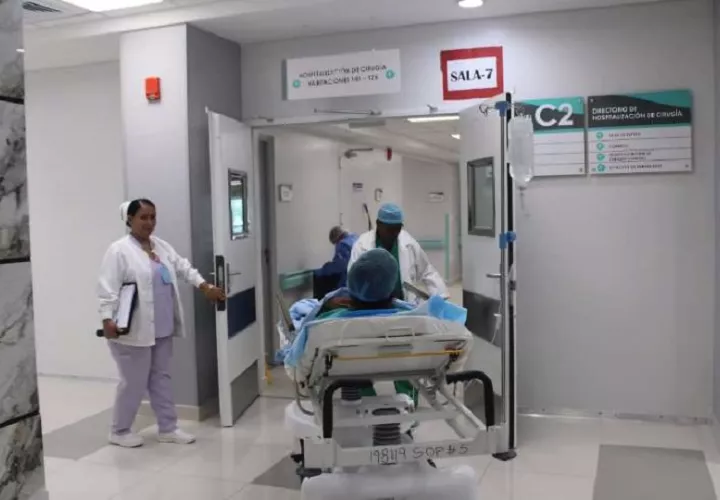 El nuevo hospital inició atención en estas nuevas instalaciones el pasado 5 de diciembre, luego que concluyó el traslado de pacientes de las antiguas edificaciones. Foto. Diómedes Sánchez