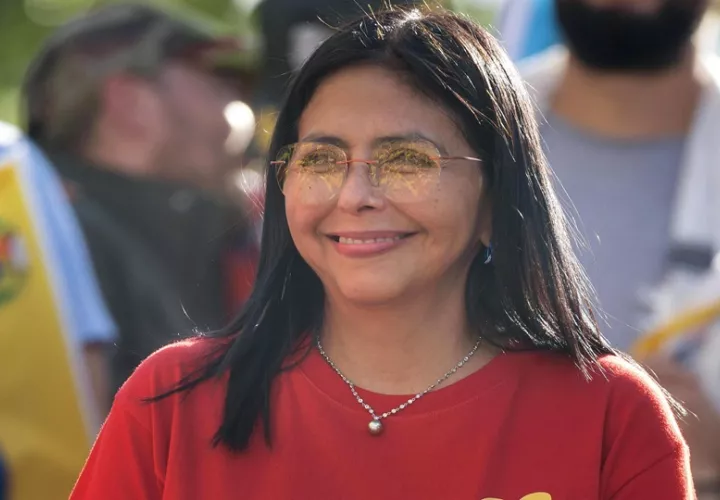 Delcy Rodríguez, presidenta interina de Venezuela. Foto: EFE
