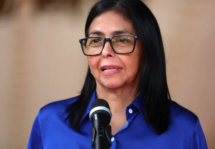 La presidenta encargada de Venezuela, Delcy Rodríguez. Foto: EFE
