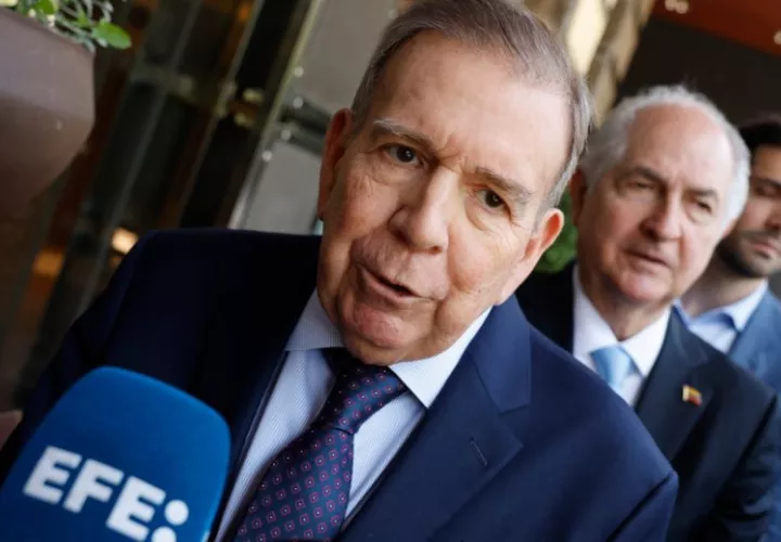 El líder opositor de Venezuela Edmundo González Urrutia. Foto: EFE