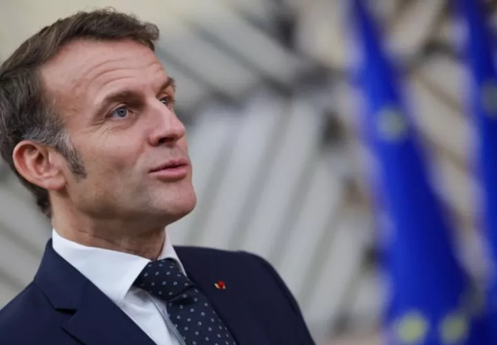 El presidente francés, Emmanuel Macron. Foto: EFE