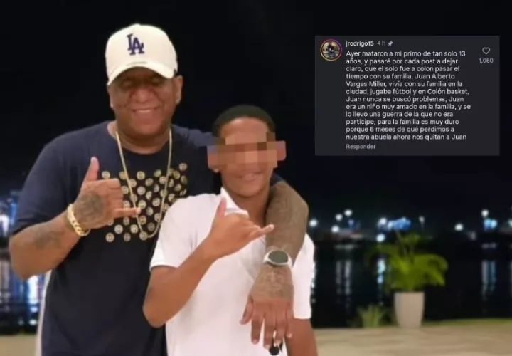 Jr. Ranks e hijo, Juan Vargas. Foto: Instagram / @jrranksoficial