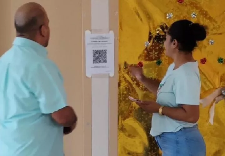 Los códigos QR ya habían sido implementados anteriormente, pero en esta etapa se ha ampliado su alcance para lograr una mayor participación ciudadana. Foto. Eric Montenegro