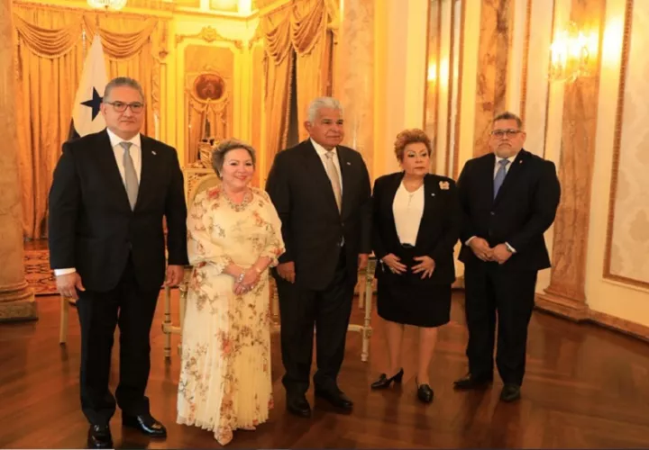 Durante el acto. Foto: Presidencia