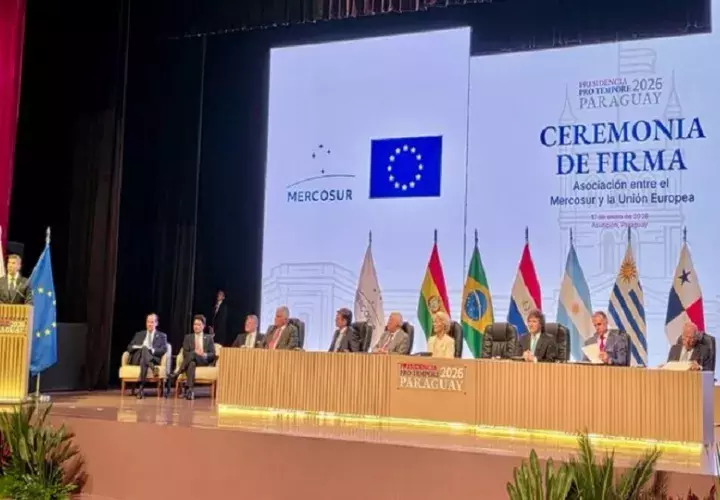 Mulino en el acto. Foto: IG