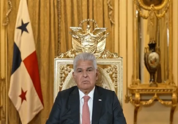 Presidente José Raúl Mulino. 