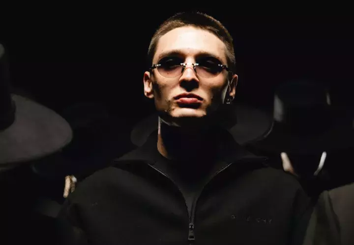 Peso Pluma. Foto: EFE / Anthony Campusano / Live Nation