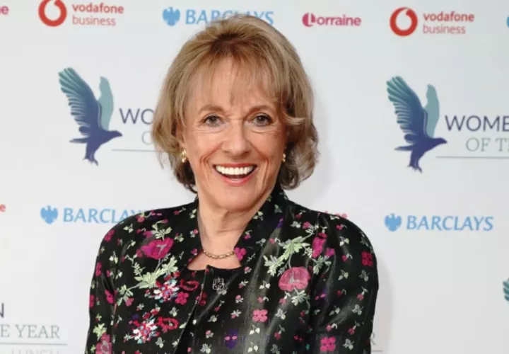 La presentadora y periodista inglesa Esther Rantzen. Foto: PA