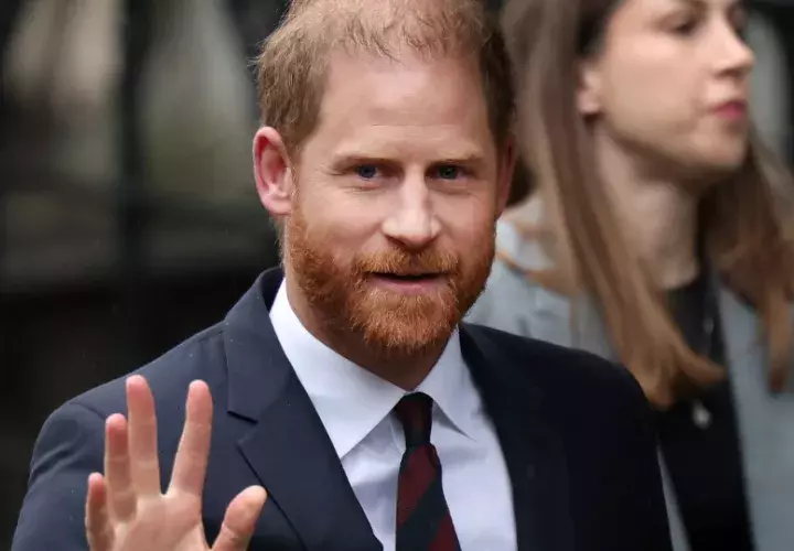 Enrique a su llegada al tribunal londinense este 21 de enero. Foto: EFE / EPA / Andy Rain