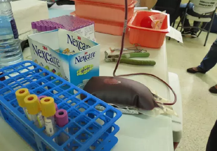 La directora del banco de sangre añadió que de forma periódica se coordinan jornadas de donación en coordinación con empresas, universidades y organizaciones cívicas. Foto. Eric Montenegro