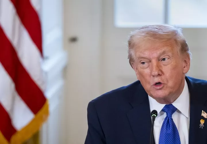 Trump volvió a amenazar con un posible ataque militar. Foto: EFE