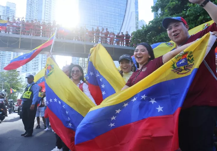 Cientos de venezolanos acudieron este sábado al parque Urracá. Foto: EFE