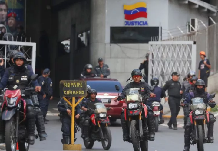 Fachada del Helicoide en Caracas (Venezuela). Foto: EFE