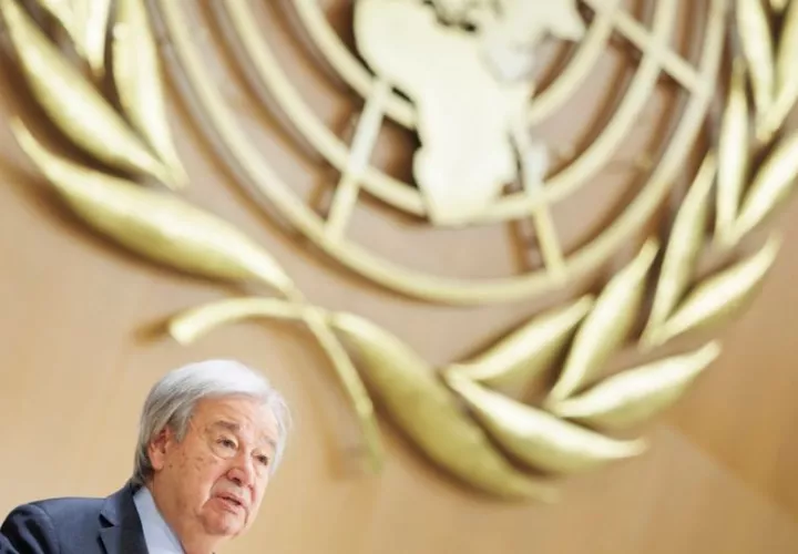 El secretario general de la ONU Antonio Guterres. Foto: EFE