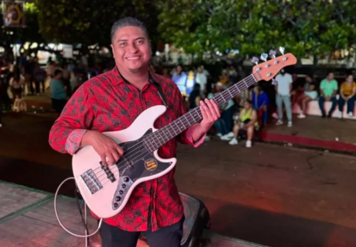 David Cedeño, productor, compositor y arreglista panameño. Foto: Cortesía