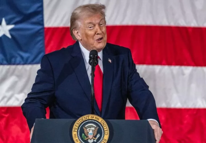 El presidente de EE.UU., Donald Trump. Foto: EFE