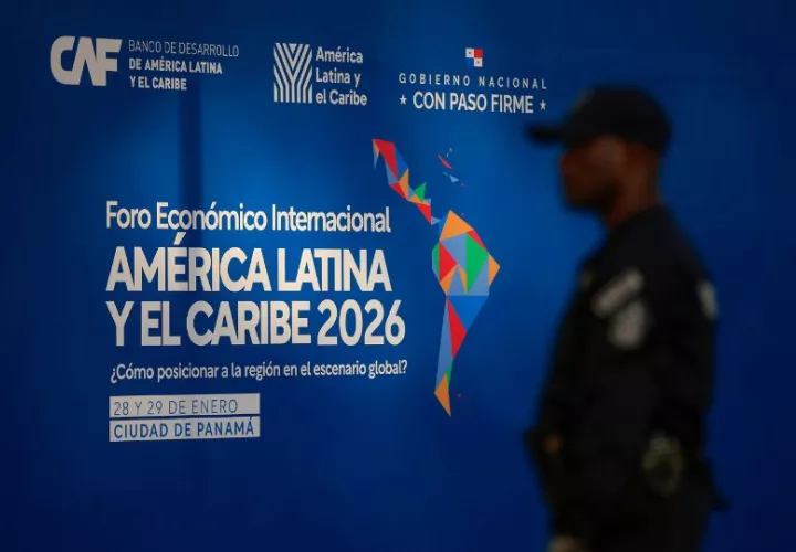 Foro Económico Internacional de América Latina y el Caribe. Foto: EFE