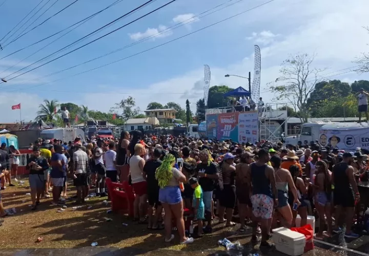 Carnavales en el distrito de Chame, provincia de Panamá Oeste. Foto: Cortesía