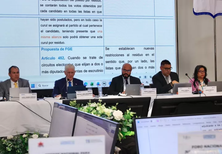  La Comisión Nacional de Reformas Electorales tuvo un receso de dos semanas. Foto: Archivo