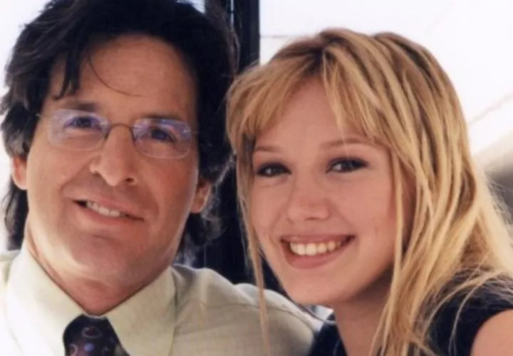 Robert Carradine y Hilary Duff. Foto: Instagram / @hilaryduff