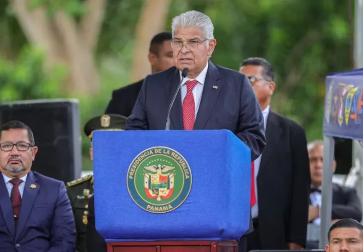 José Raúl Mulino, presidente de la República. Foto: Cortesía