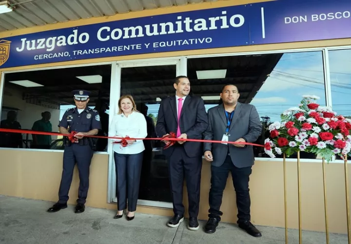 El Juzgado Comunitario de Don Bosco brindará atención en horario de 8:00 a.m. a 4:00 p.m.
