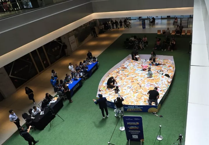 Este sorteo se efectuó en el centro comercial Soho Mall. Cortesía