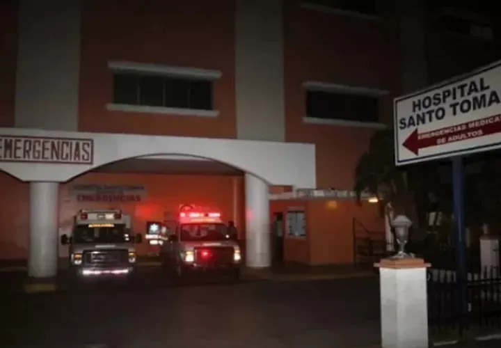 La víctima murió en el Santo Tomás. Foto: Cortesía