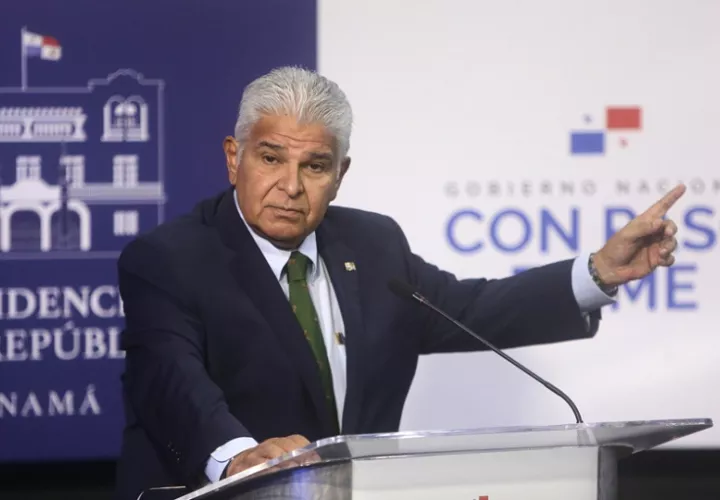 Presidente José Raúl Mulino. EFE