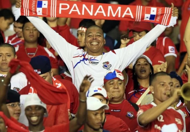 Seguidores de la selección de Panamá. Foto: EFE