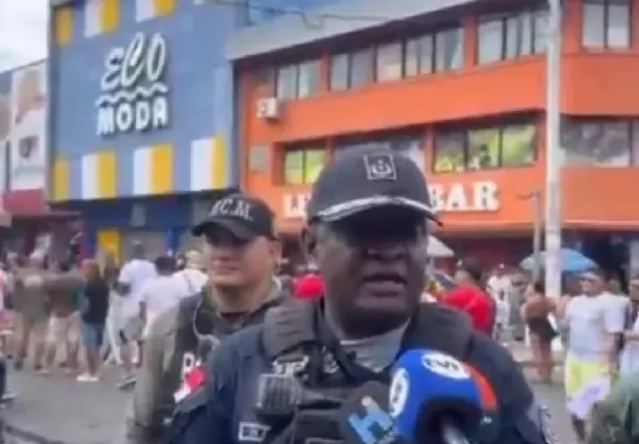 El subcomisionado Noel Haynes, jefe policial en la provincia de Veraguas, hubo personas detenidos por la fakta de pago de la pensión alimenticia.