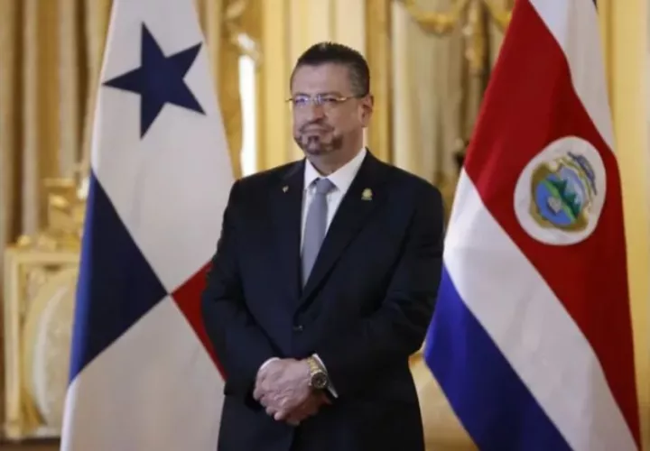 El presidente de Costa Rica, Rodrigo Chaves. Foto: EFE