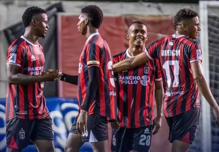 Jugadores de Sporting San Miguelito. Foto: LPF