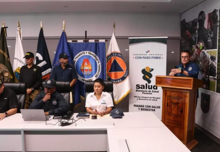 Conferencia de prensa del Operativo Carnaval Seguro 2026. Foto: Cortesía
