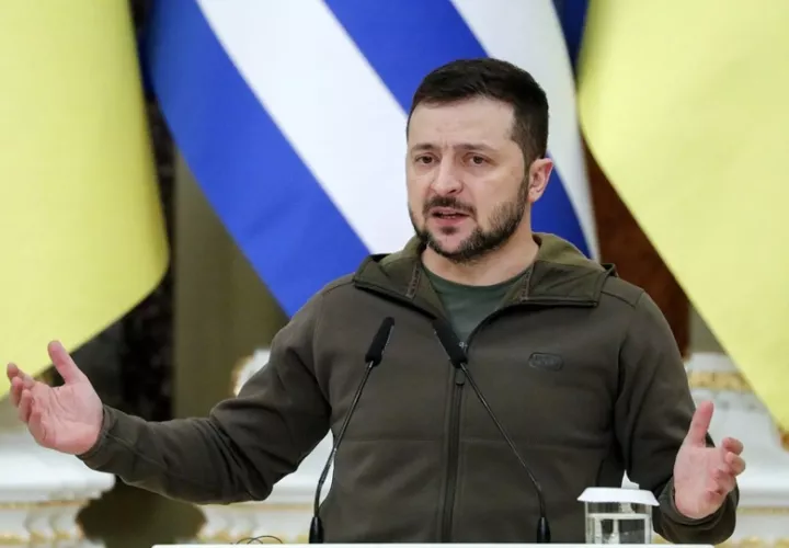 Zelenski pidió fijar términos. Foto: EFE
