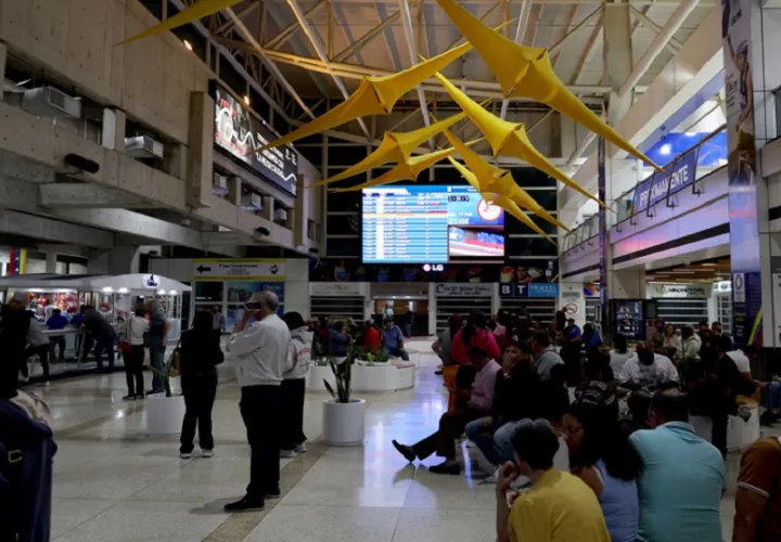  Aeropuerto Internacional Simón Bolivar en Maiquetía (Venezuela). Foto: EFE
