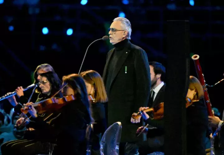 Andrea Bocelli. Foto: EFE / EPA / Peter Kneffel / Pool