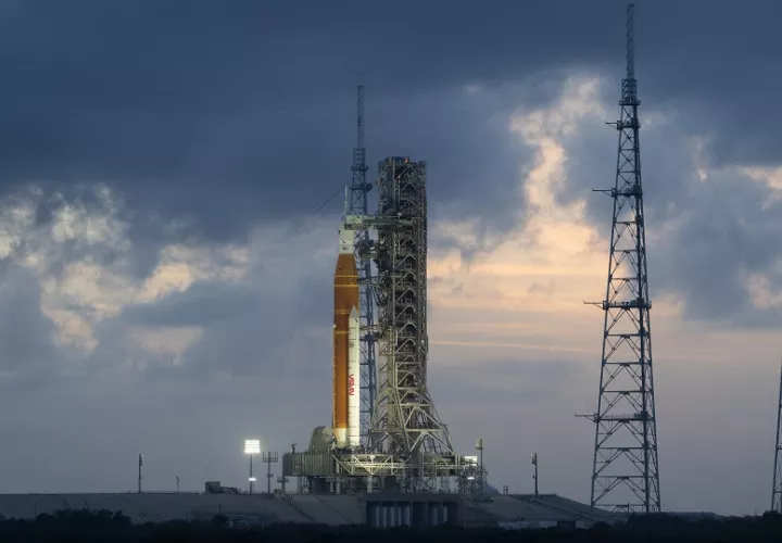 La NASA prevé un 80 % de probabilidad de clima favorable para ese día. Foto: EFE