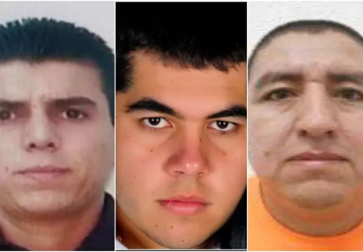 Alias 03 (iz.) alías El Sapo (C) y alias El Jardinero, candidatos a ocupar el lugar de jefe dentro de la organización criminal CJNG