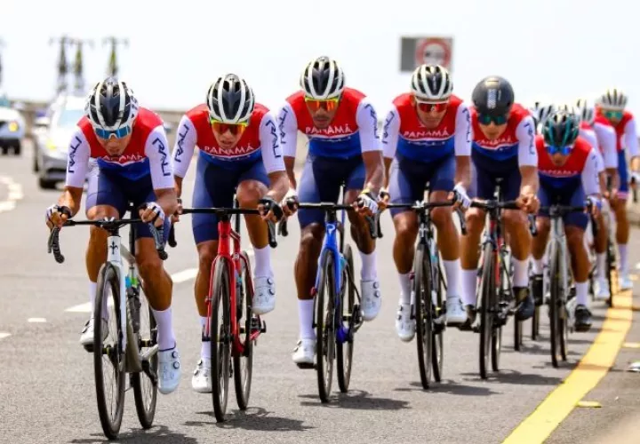 Selección de ciclismo de Panamá. Foto: Fepaci