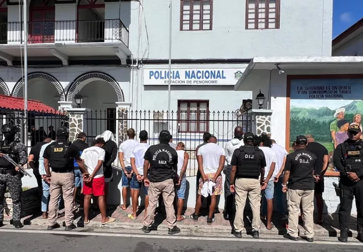 El informe de las autoridades detallan que 18 de las 19 personas detenidas, están vinculadas 