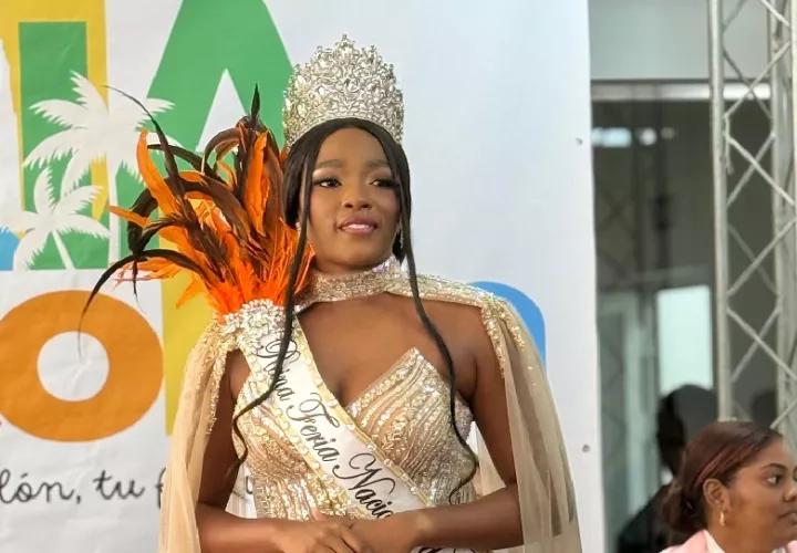 Jetchany Arrocha, reina de la feria, invitó a la población a participar en el evento donde se resaltará la rica gastronomía.