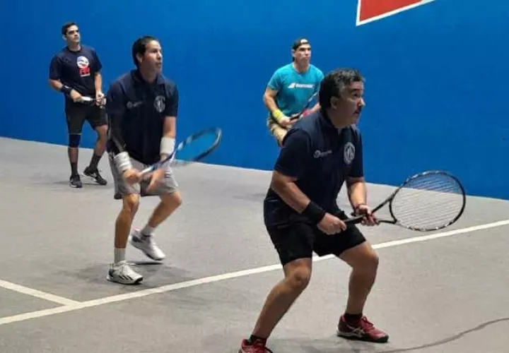Todo se encuentra listo para el torneo de frontenis internacional. Foto: Cortesía