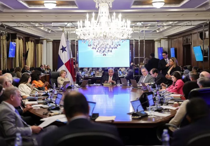Consejo de Gabinete de este martes. Foto: Cortesía